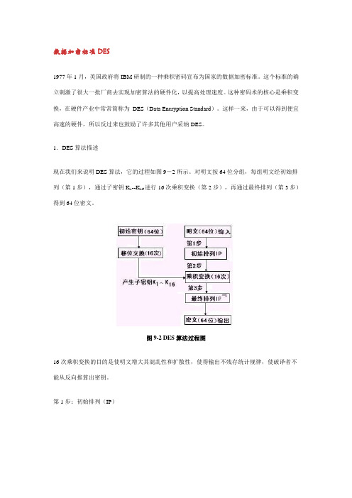 数据加密标准DES