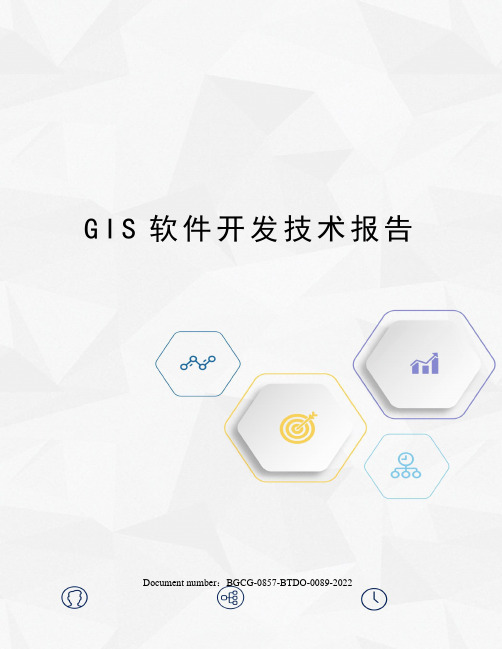 GIS软件开发技术报告