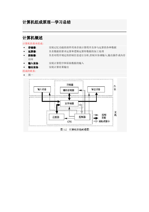 计算机组成原理