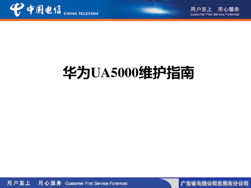 UA5000现场维护