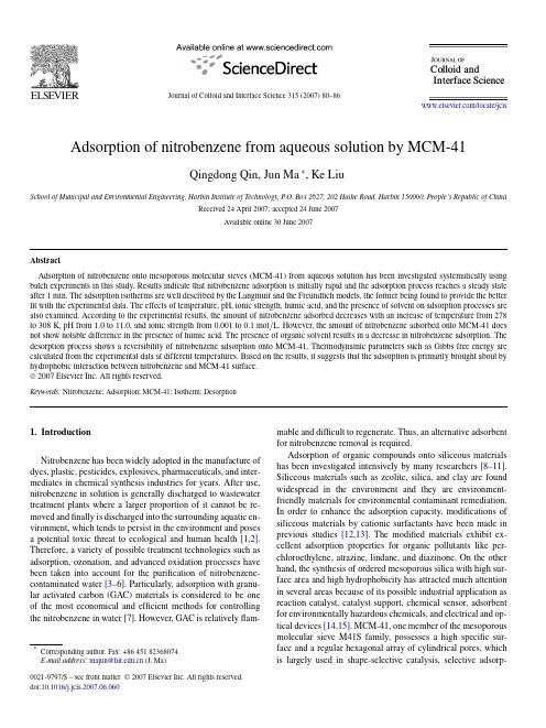 Adsorption_of_nitrobenzene_from_aqueous_solution_by_MCM-41