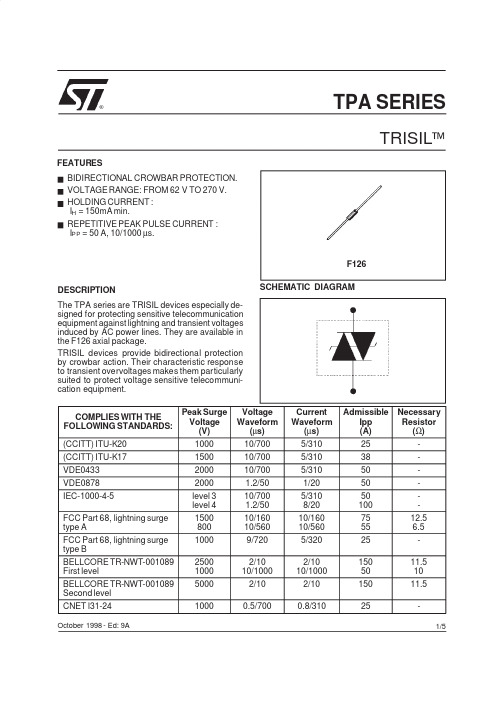 TPA68中文资料