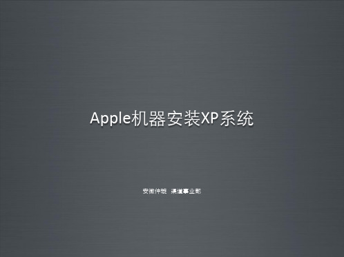 BootComp双系统安装