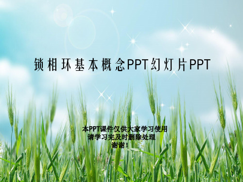 锁相环基本概念PPT幻灯片PPT