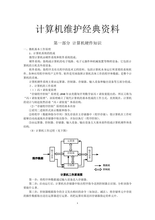 计算机维护经典资料