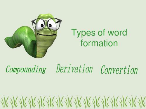 Types of word formation