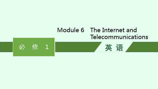 高考英语复习知识Module6TheInternetandTelecommunications