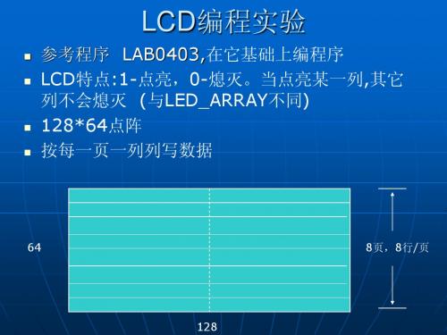 LCD编程