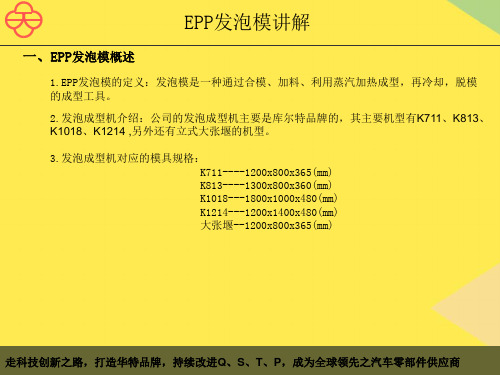 EPP发泡模完整版资料