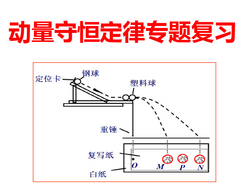 动量守恒定律专题复习