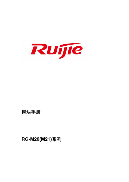 RG-M20(M21)系列模块手册