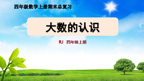 四年级数学上册期末分类复习之《大数的认识》课件