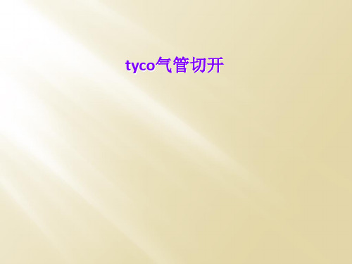 tyco气管切开