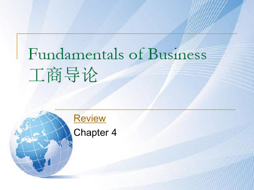 Chapter 04 Channels of Distribution