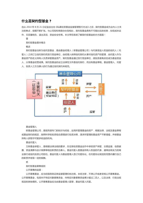 什么是契约型基金