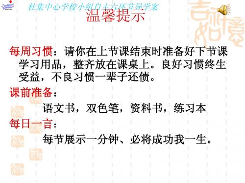 西师大六年级语文上册《仙人掌》