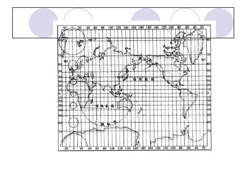 地图投影判别(练习题)PPT课件
