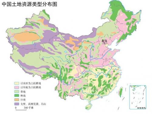 中国的自然资源