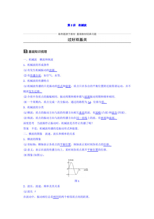 2018版高考物理知识复习与检测：第十二章 机械振动与