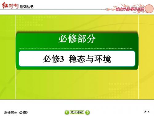 2018届高考生物(人教版)课件：必修3-2-1通过神经系统的调节