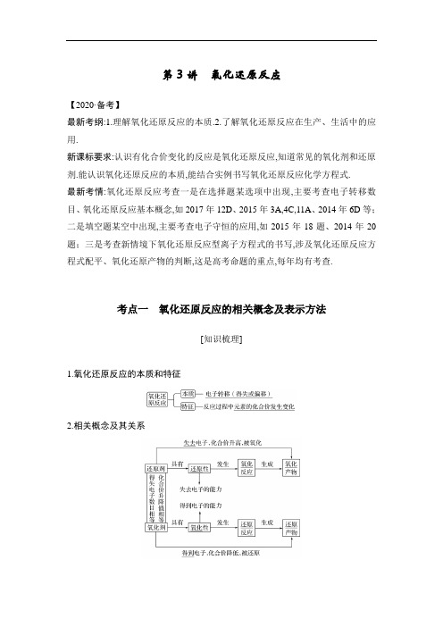 [2020高考化学复习江苏]专题一 化学基本概念 第3讲