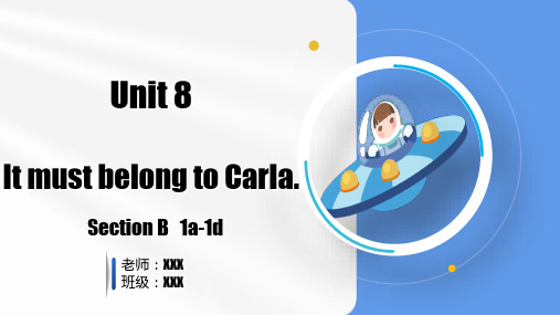 Unit 8 第4课时 (Section B 1a-1d)(课件)九年级英语全一册(人教版)