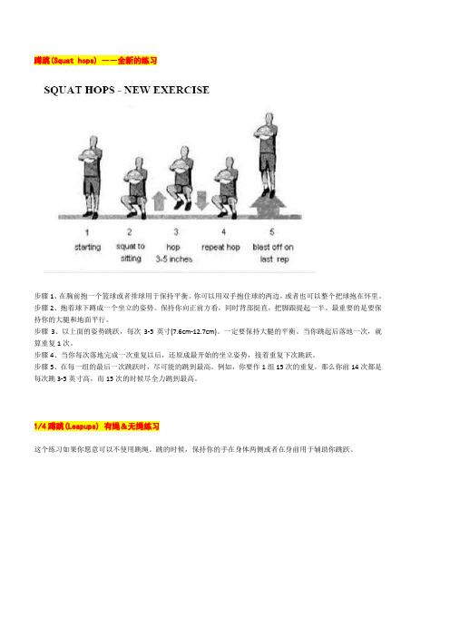 美国最著名弹跳训练计划AirAlert_3代