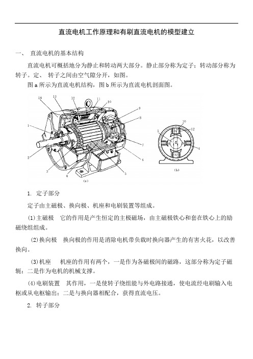 最新直流电机工作原理和有刷直流电机的模型建立培训讲学