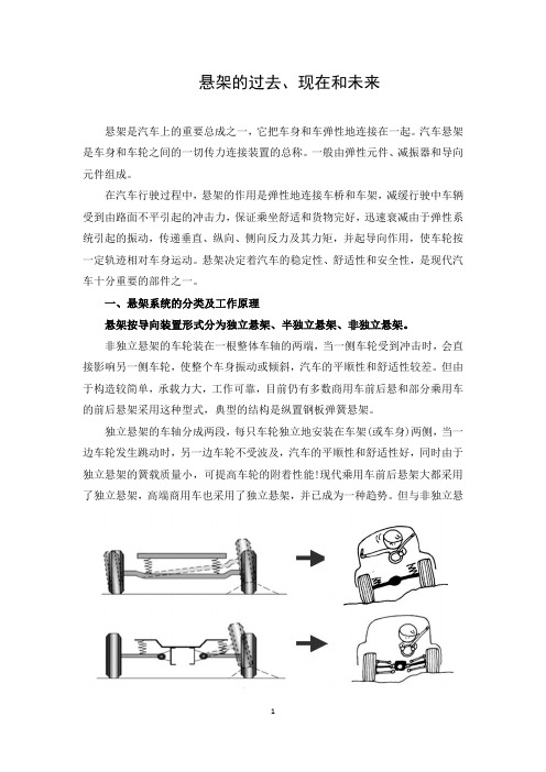 悬架的过去、现在和未来 (车辆工程专业论文)