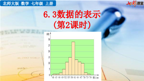 6.3 数据的表示(第2课时)  (2020秋 北师大版 七年级上册数学  教学课件PPT)