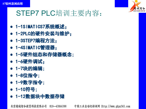 STEP7 软件概述