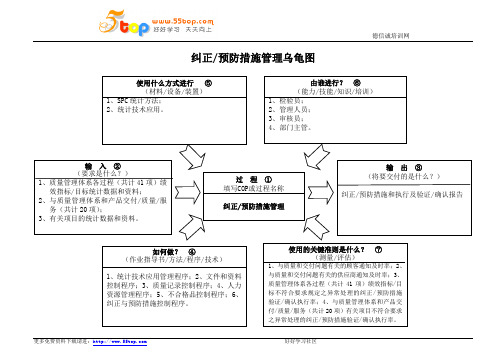 纠正预防措施管理乌龟图