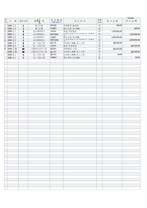 EXCEL财务记账系统-自动生成报表