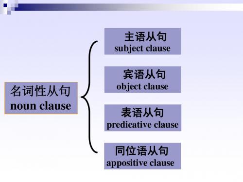 2015高考英语复习精品资料件高中英语名词性从句详细讲解