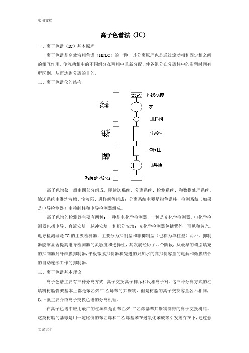 离子色谱法(IC)