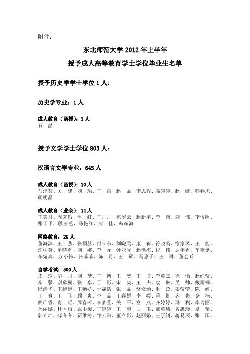 东北师范大学学位评定委员会