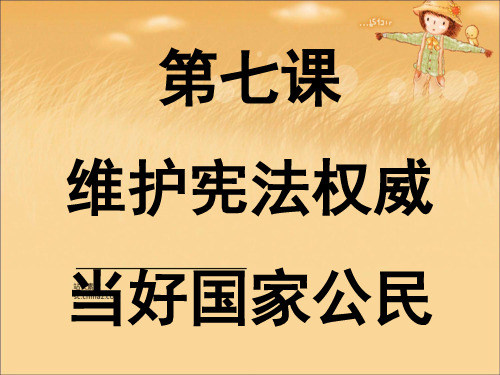 职业道德与法律(课堂PPT)