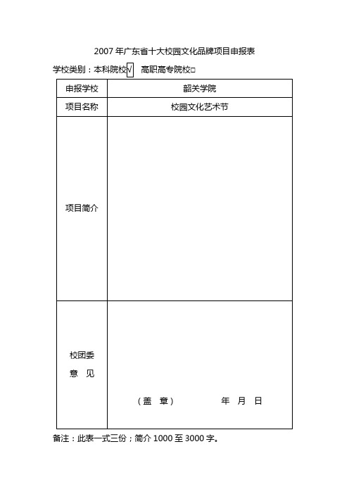 韶关学院：校园文化艺术节