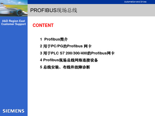 (SIMENS)PROFIBUS 现场总线