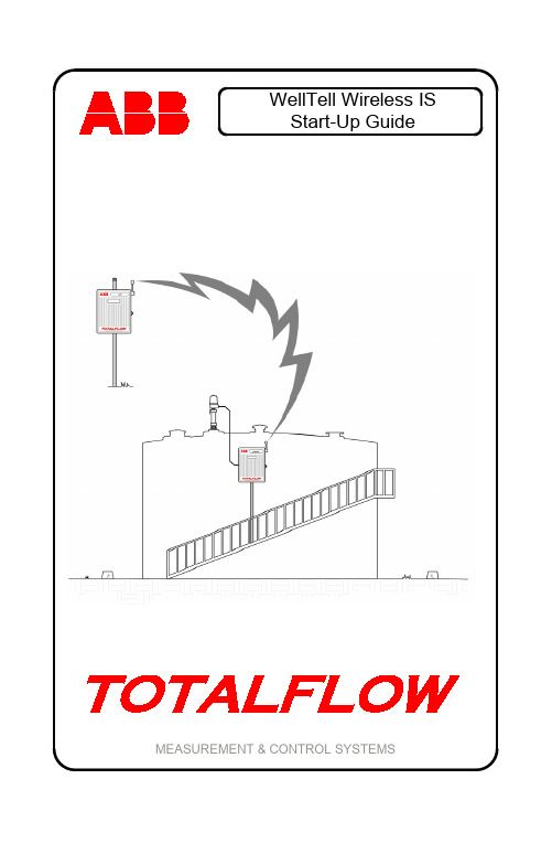abb 测量与控制系统 威尔泰尔无线传感系统开机指南说明书