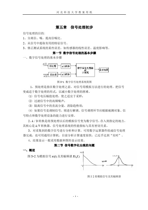 最全信号处理详细技术