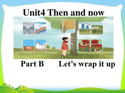 pep人教版六年级英语下册Unit4《Then and now》Part C课件