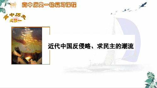 2021年高考历史一轮复习教学课件：鸦片战争、甲午中日战争和八国联军侵华