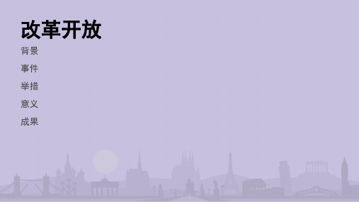 改革开放带来的机遇与挑战