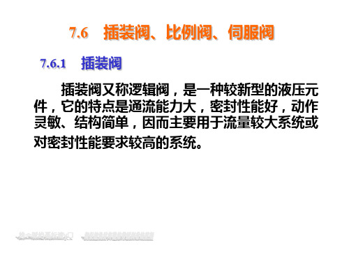 7.6插装阀演示教学