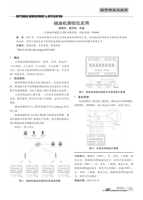 抽油机测控仪应用