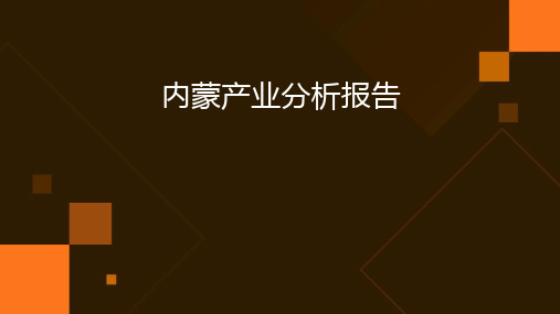 内蒙产业分析报告