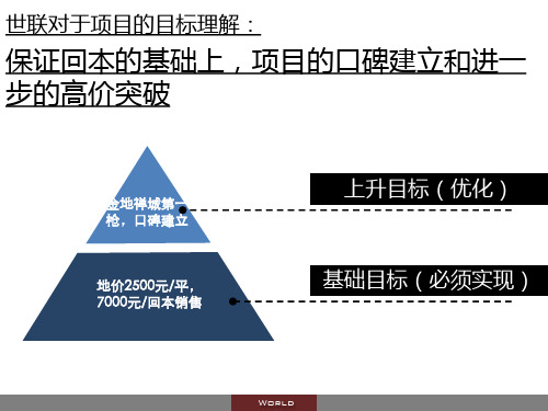 世联XXXX年佛山金地禅城项目定位策划报告118Prmk