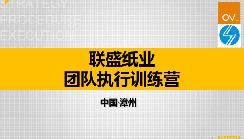锡恩咨询执行训练营 执行文化