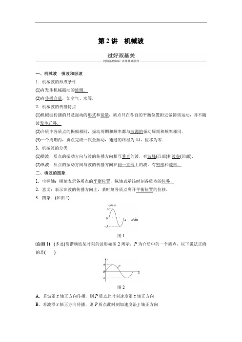 2019年高考物理大一轮复习江苏专版文档:第十二章 机